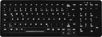 Tastierë Cherry Active Key AK-C7000, Wired, USB, QWERTZ, Ngjyrë e zezë