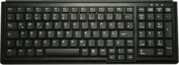 Tastierë mjekësore Cherry AK-C8112, Full-size, Wired, USB, QWERTZ, e zezë