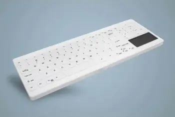 Tastierë Cherry AK-C7412, Full-size, Wired, USB, Membrane, QWERTZ, Bardhë