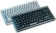 Tastierë Cherry G84-4100, USB + PS/2, E zezë