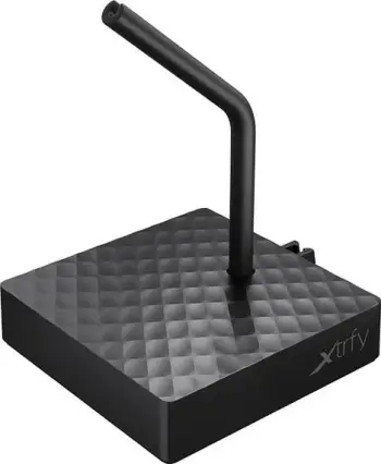 Mbajtës kabllosh Cherry XTRFY B4, tavolinë, metal, gome, silikon, e zezë