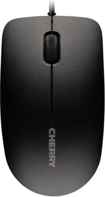Tastierë Cherry DC 2000, USB, Membranë, QWERTZ, Maus i përfshirë, E zezë