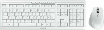 Set tastierë dhe maus Cherry Stream Desktop Comfort, pa tela, QWERTZ, e bardhë