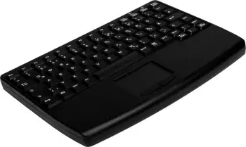 Tastierë Cherry AK-4450-G, me kabllo, USB, Scissor key switch, QWERTZ, e zezë