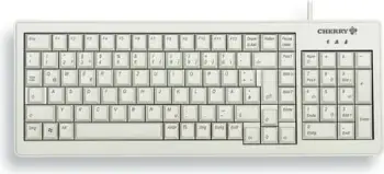 Tastierë Cherry XS, Full-size (100%), Wired, USB, QWERTZ, Gri