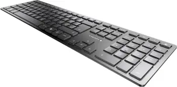 Tastierë wireless Cherry KW 9100 SLIM, full-size, Bluetooth/USB Type-C, e zezë