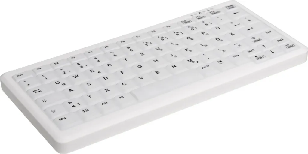 Tastierë Cherry AK-C4110F-U1-W/US, USB, QWERTY, e bardhë - 2