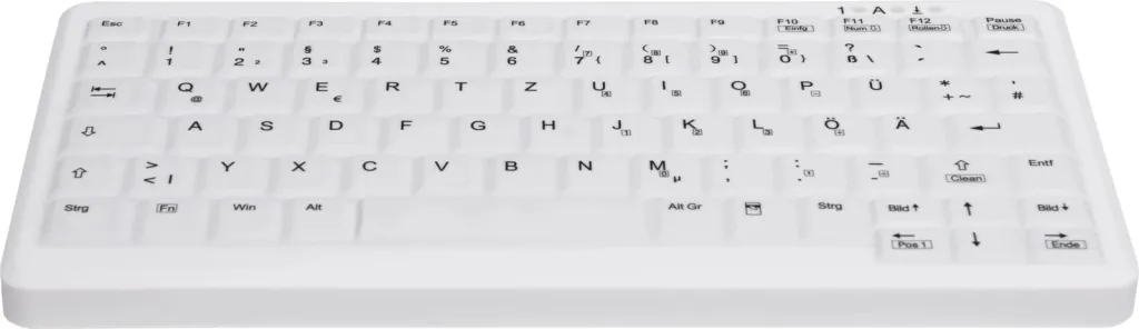 Tastierë Cherry AK-C4110F-U1-W/US, USB, QWERTY, e bardhë - 3
