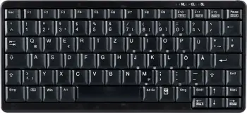 Tastierë Cherry ACTIVE KEY Industry 4.0 mini, stil notebook, e zezë