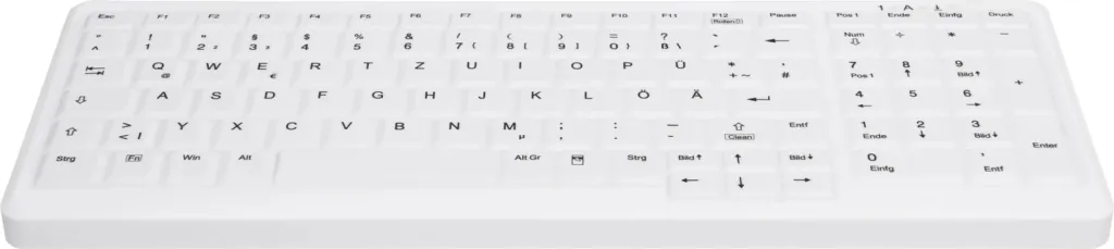 Tastierë Cherry AK-C7000F-UVS-W/US, USB, IP68, bardhë - 3