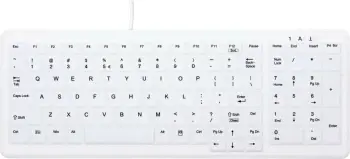 Tastierë Cherry AK-C7000F-UVS-W/US, USB, IP68, bardhë