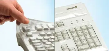 Mbështjellës tastiere Cherry Wetex Keyskin, transparent
