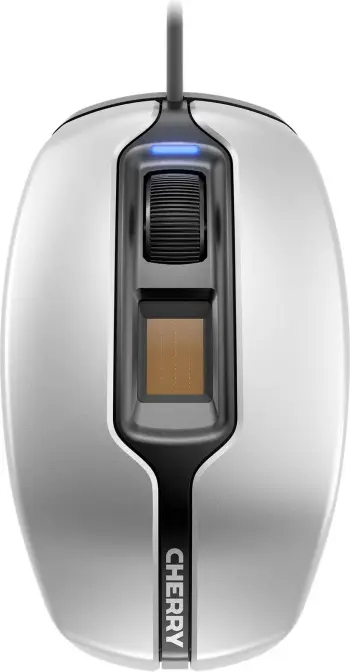Maus Cherry MC 4900, USB, 1375 DPI, i zi/argjendtë