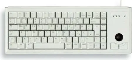 Tastierë, Cherry, G84-4400LUBDE-0 (G8444G), GER layout, me trackball, gri e hapur - 1