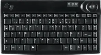 Tastierë Cherry Active Key AK-440-TU, Mini, Wired, USB, QWERTY, Ngjyrë e zezë