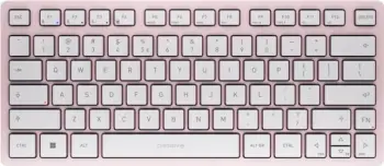 Tastierë Cherry KW 7100 MINI BT, wireless, Bluetooth, 78 taste, rozë