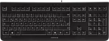 Tastierë, Cherry, KC1000B (JK-0800DE-2), layout gjerman (DE), me kabllo USB, e zezë