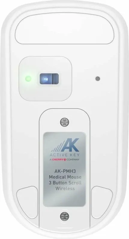 Maus Cherry AK-PMH3, Ambidextrous, RF Wireless, 1000 DPI, Bardhë - 4
