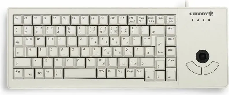 Tastierë Cherry XS Trackball, Full-size, USB, Gri - 1