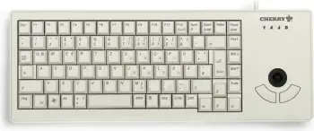 Tastierë Cherry XS Trackball, Full-size, USB, Gri