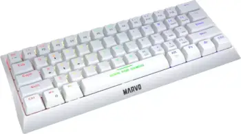Tastierë MARVO KG962G WH EN-R