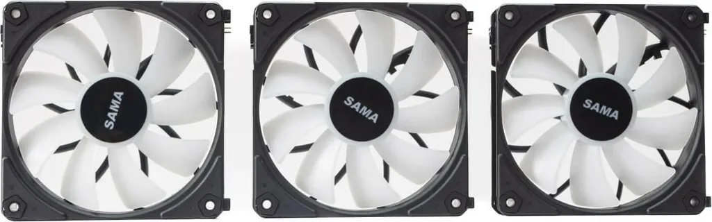 Ventilator Ftohës Për Kompjuter SAMA UF1203W/B - 2
