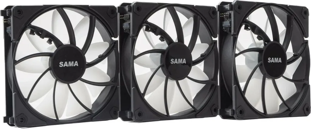 Ventilator Ftohës Për Kompjuter SAMA UF1203W/B - 3