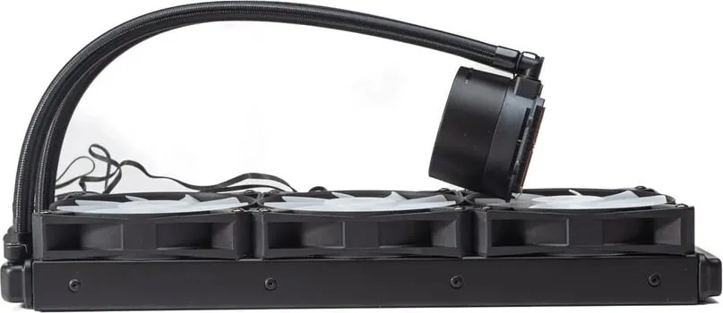 Ventilator Ftohës Me Ujë Për Kompjuter SAMA KW360D (Zezë) - 2