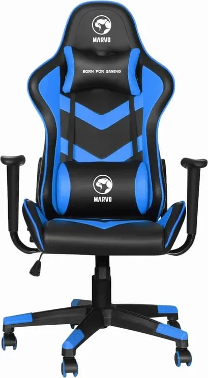 Karrige gaming MARVO CH-106 BL, e zezë/kaltër - 1
