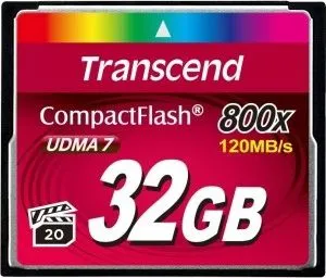 Kartë memorie CF Transcend 800x, 32GB - 1