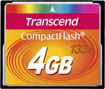 Kartë memorie Transcend CompactFlash 133 x 4GB