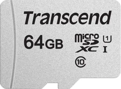 Kartë e memories Transcend Micro SDXC 64GB 300S UHS-I U1 - 1