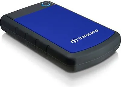 Hard disk Transcend StoreJet 25H3B - 4TB, kaltër - 1
