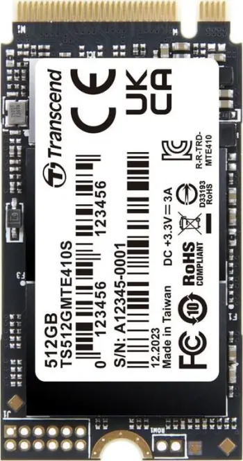 Disk SSD Transcend 410S, 512GB, M.2 2242 PCI-E x4 Gen4 NVMe