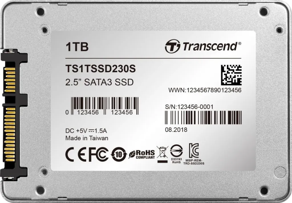 Disk SSD Transcend SSD230S, 1TB, 2.5" SATA III - 6