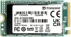 Disk SSD Transcend MTE400S, 512GB, M.2 2242 PCI-E x4 Gen3 NVMe