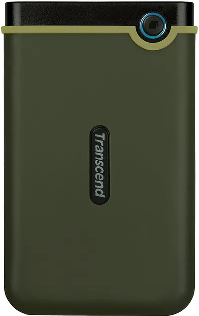 Hard disk portativ Transcend StoreJet 25M3G - 2TB, e gjelbërt ushtarake - 1