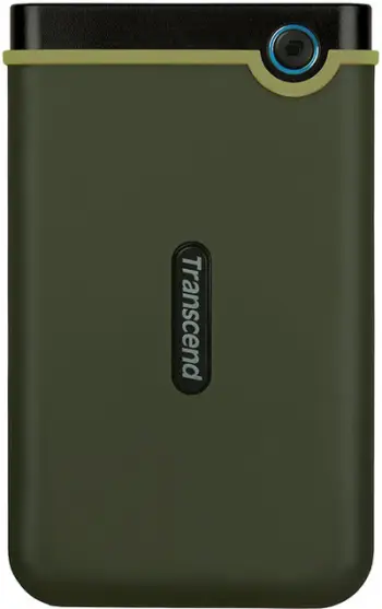 Hard disk portativ Transcend StoreJet 25M3G - 2TB, e gjelbërt ushtarake