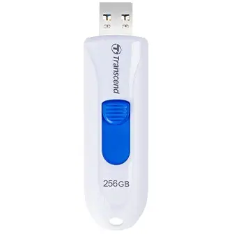 USB stick Transcend JetFlash 790 256GB, USB 3.2, bardhë