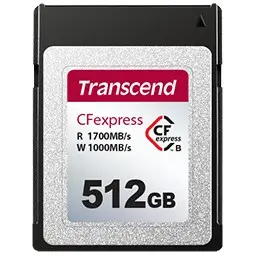 Kartelë memorie Transcend CFexpress 820 512GB, 1700MB/s, 1000MB/s, e zezë