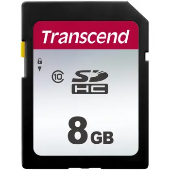 Kartelë memorie Transcend SDHC 300S 8GB, Class 10, e zezë