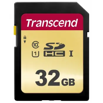 Kartelë memorie Transcend SDHC 500S 32GB, Class 10, UHS-I, e zezë