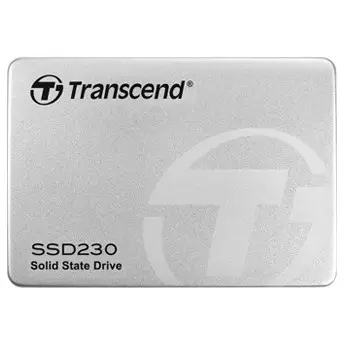 SSD të Brendshëm TRANSCEND SSD230S 256GB SSD 3D 6.4cm 2.5 inç SATA III 6Gb/s TLC me kasë alumini pa kornizë