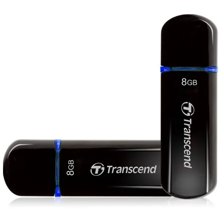 USB Flash Drive STICK RAMU USB Stick 8GB Transcend USB 2.0 – e zezë - 1