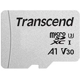 MicroSDHC kartelë Transcend 300S 4GB, Class 10, silver