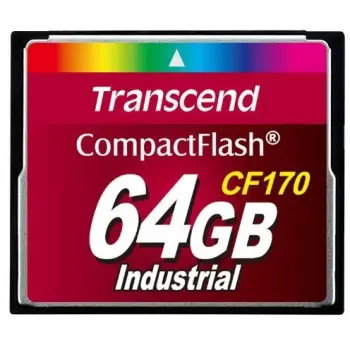 Kartelë memorie Transcend CF170 64GB CompactFlash industriale