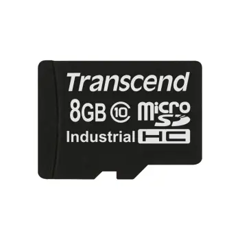 Karte Memorie SD CARD TRANSCEND 8GB Ind. microSDHC10 No Adapter Industrie