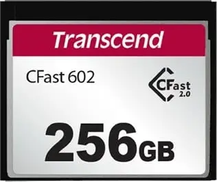 Kartelë memorie Transcend CFast 602, 8GB, CFast 2.0, e zezë