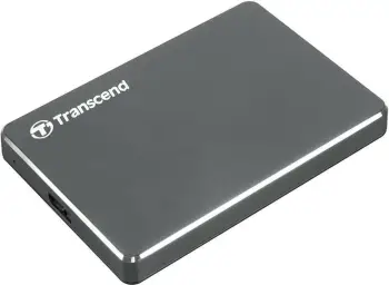 Hard disk i jashtëm Transcend StoreJet 25C3N 1TB, USB 3.1, Iron Grey