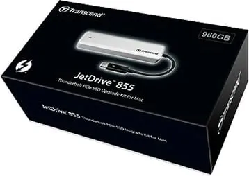 SSD i jashtëm Transcend JetDrive 855 480GB, Thunderbolt, argjendtë - 3
